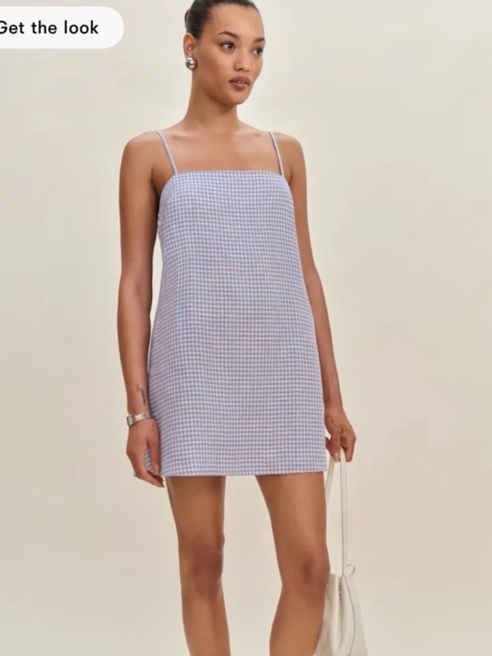 Reformation Aubree Linen Dress